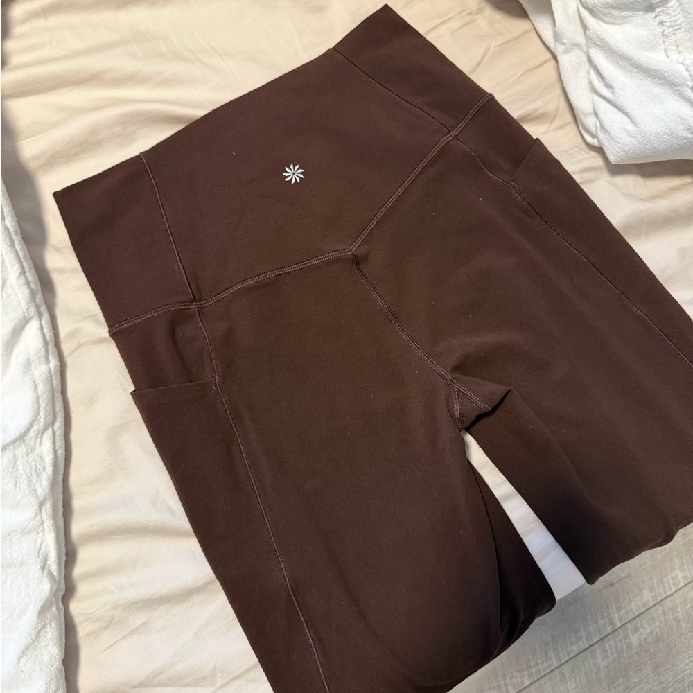 Athleta Chocolate Brown Flare Pants